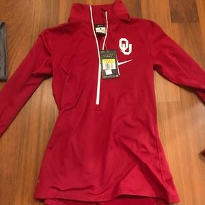 OU NIKE WOMENS PULL OVER